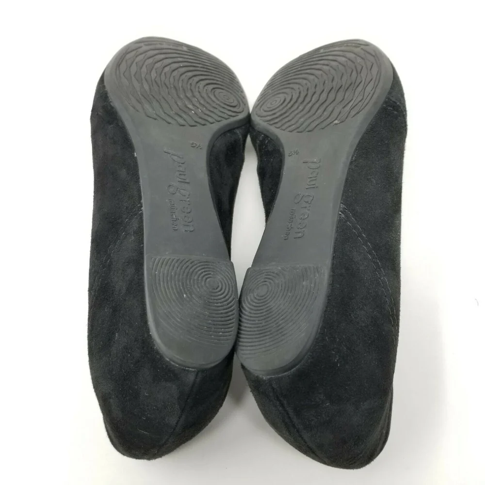Suede Leather PAUL GREEN MUNCHEN Wedges Loafers
